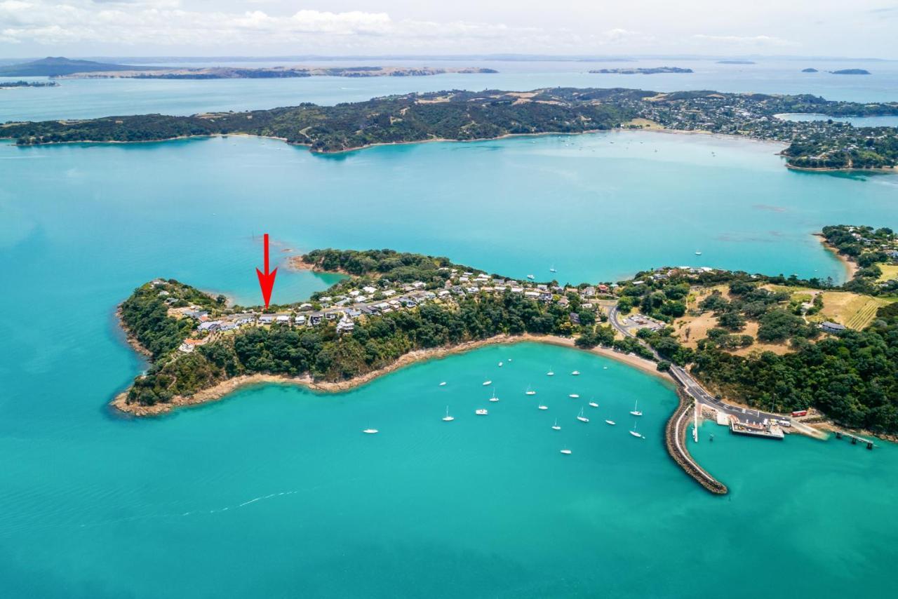 Ocean View Villa Te Whau Bay Eksteriør billede