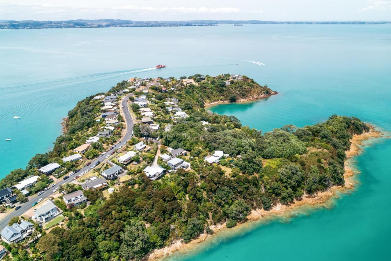 Ocean View Villa Te Whau Bay Eksteriør billede